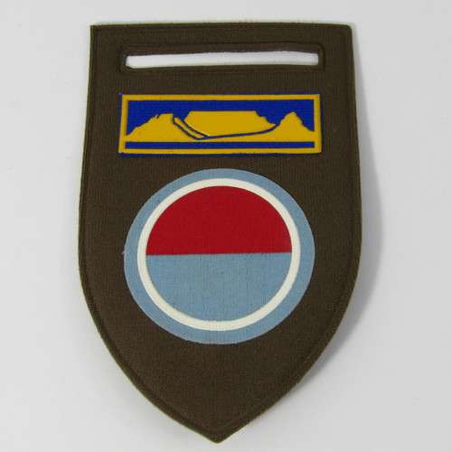 SADF Anti Aircraft Charlie Company tupperware flash with Western Province Command bar