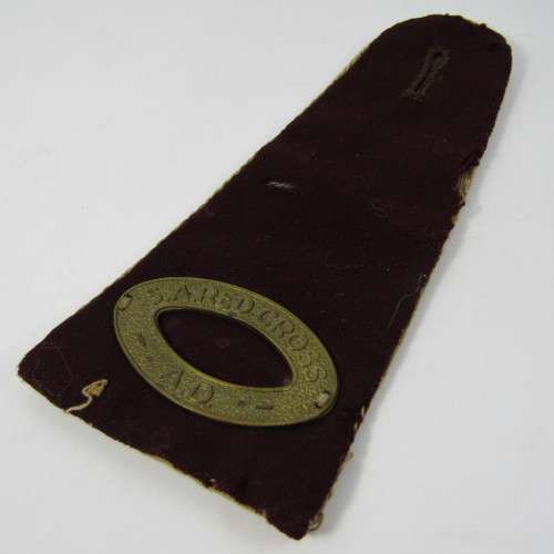 Pair of SA Red Cross Aid Detachment epaulettes