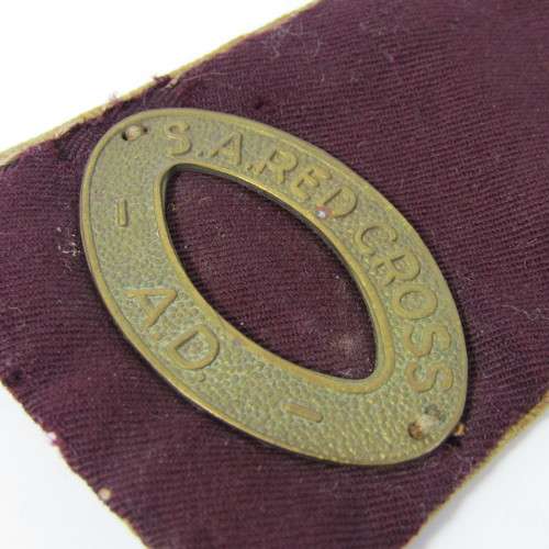 Pair of SA Red Cross Aid Detachment epaulettes