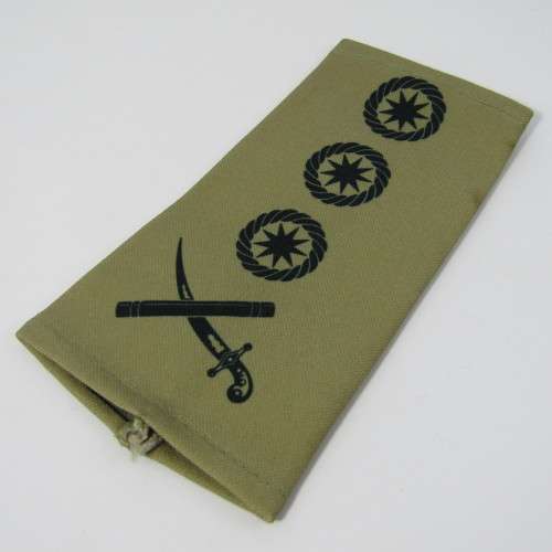 South African Homelands Transkei Defence Force Generals rank epaulettes