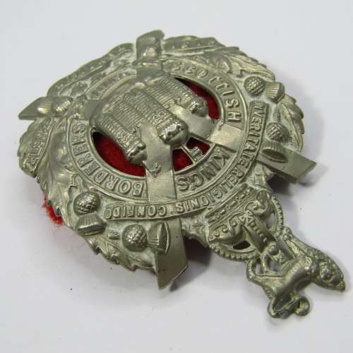 Kings Own Scottish Borders cap badge