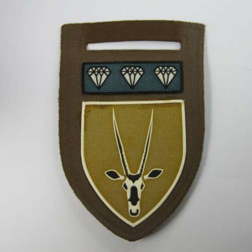 SADF 8 SA Infantry tupperware flash with northern cape command bar