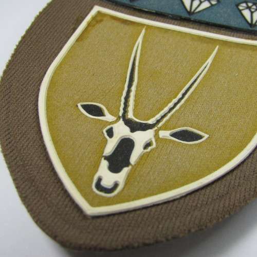 SADF 8 SA Infantry tupperware flash with northern cape command bar