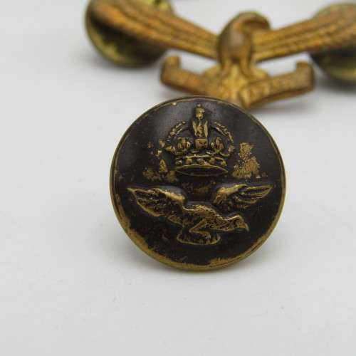 Lot of South African Air Force badges and buttons