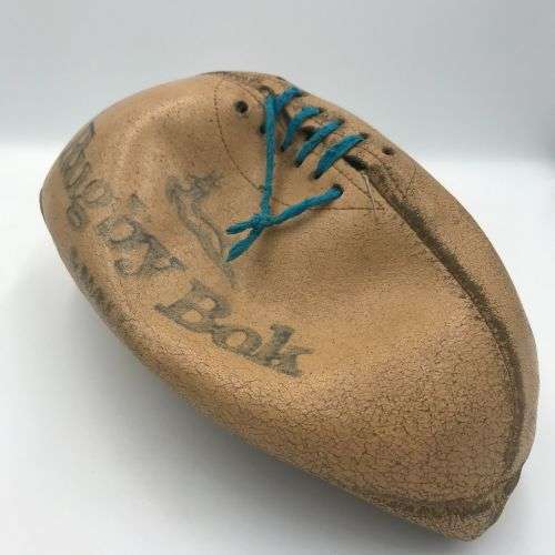 Vintage South African school Bok rugby ball
