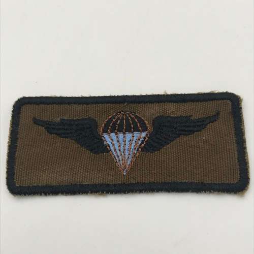 SWA Paratrooper basic wing cloth badge