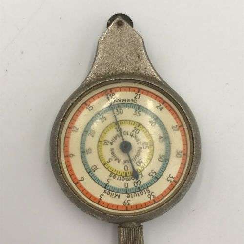 Vintage German Opisometer map measurer tool