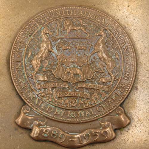 The British South African Company 1889 - 1959 commemorative trinket dish