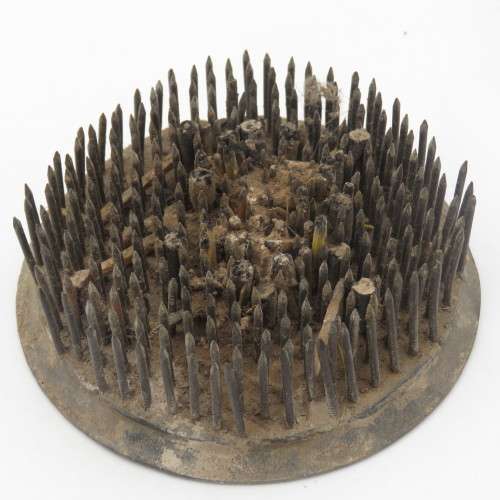 Pair of vintage plant spikes