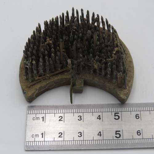Pair of vintage plant spikes