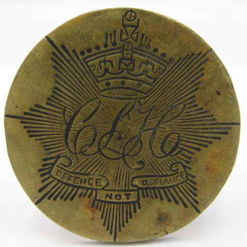 Boer War period Calcutta Light Horse Belt Buckle