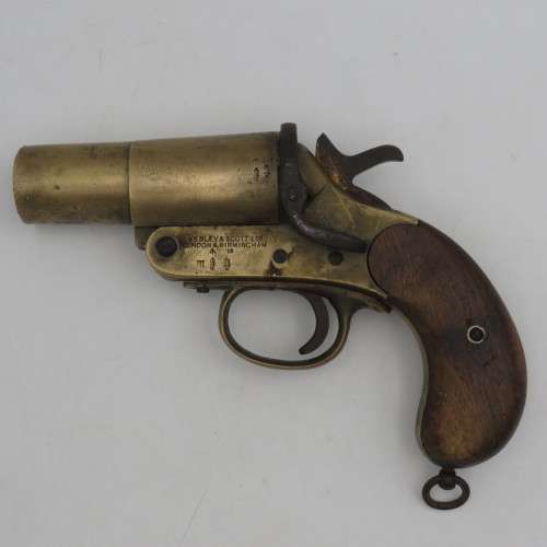 British WW1 1916 MK 3 Webley & Scott Naval Flare Gun