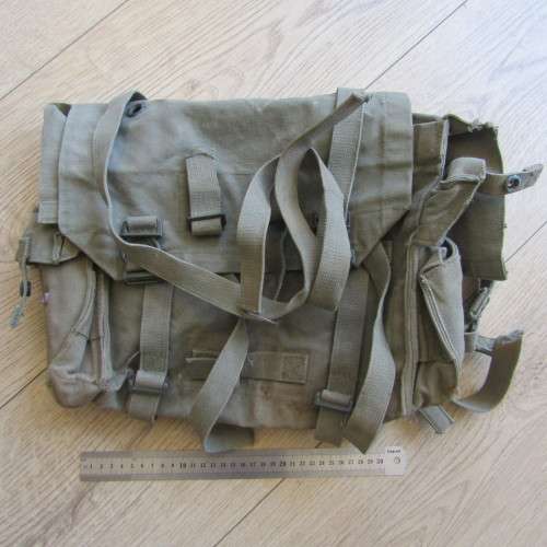 SADF webbing grootsak backpack