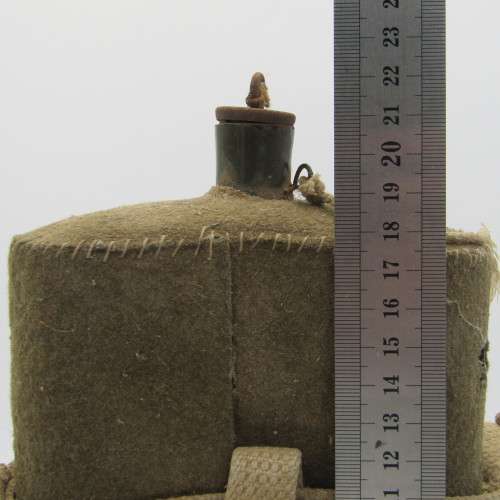 WW2 SA Union Defence Force water bottle with shoulder strap
