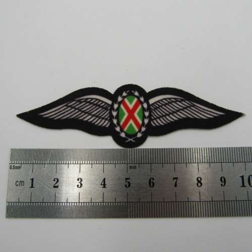 SA Air Force commando pilot wings - printed cloth