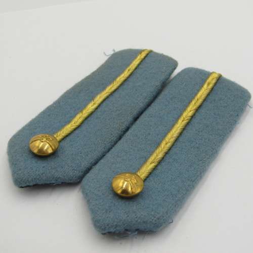 Pair of SA Air Force senior officer goret patches with SAAF buttons