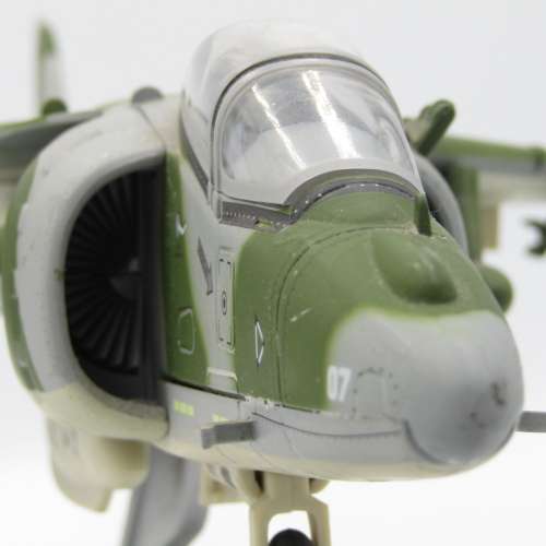 Motorworks Air Power AV-8 Harrier die-cast model plane - scale 1/40