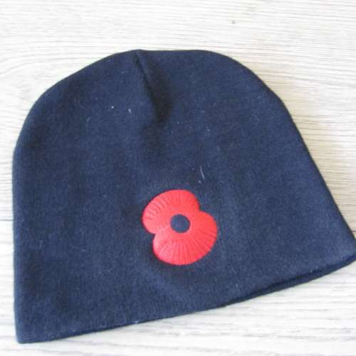 WW1 Poppy remembrance shirt and beanie made by Veterans of the SA Army