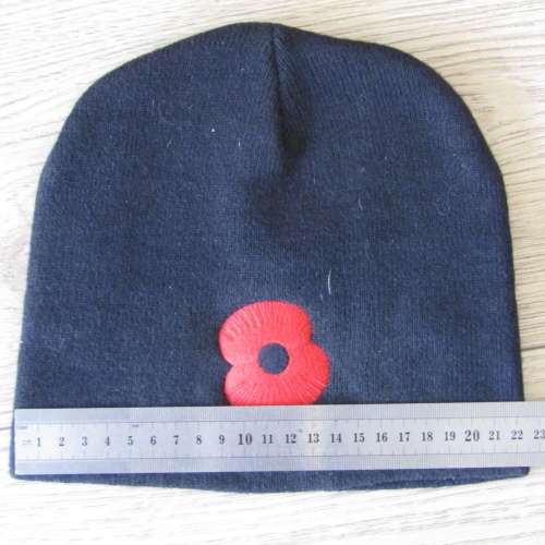 WW1 Poppy remembrance shirt and beanie made by Veterans of the SA Army