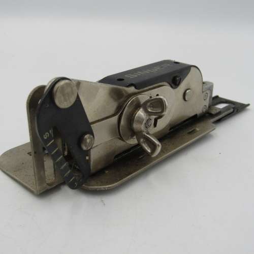 Vintage Singer serving Machine buttonhole attachment tool in box