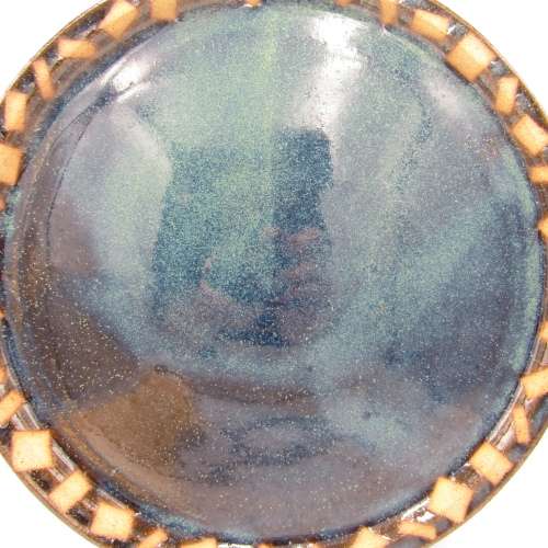 Vintage large Pottery Display platter