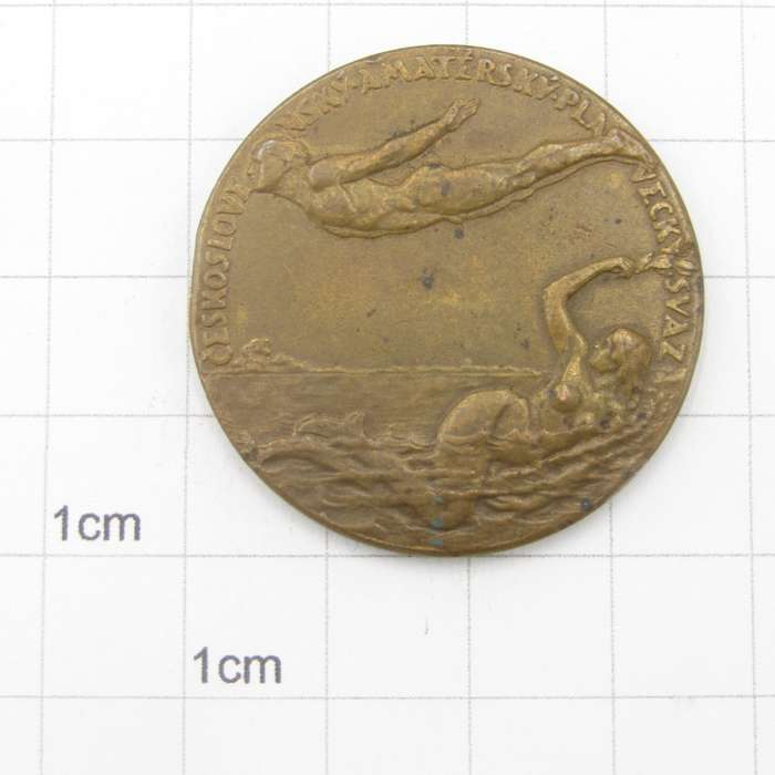 1925 Medal for swimming Czesko Slovakia