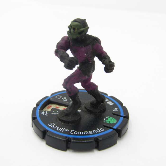 Lot of 7 DC Heroclix mini figurines