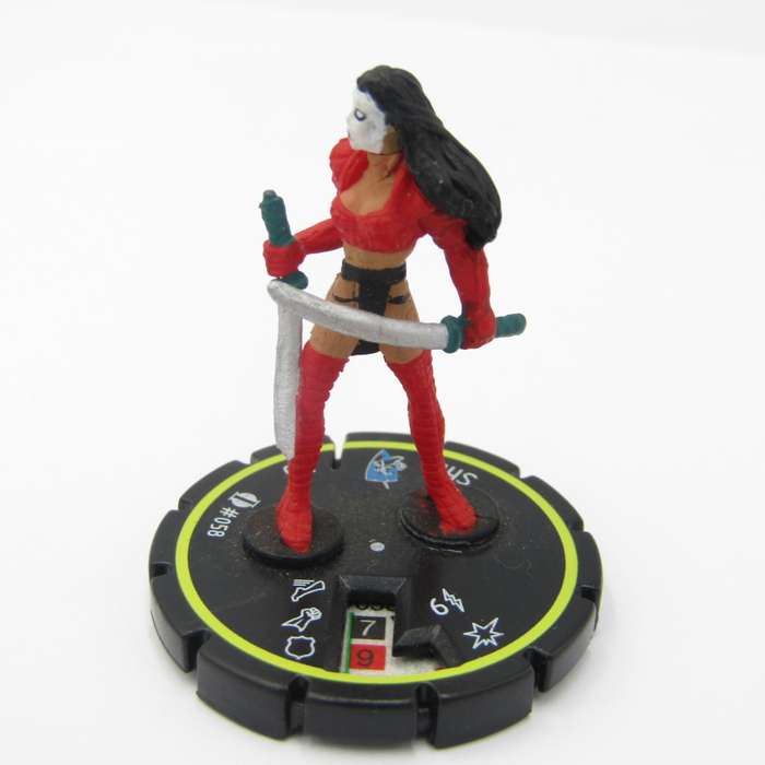 Lot of 7 DC Heroclix mini figurines