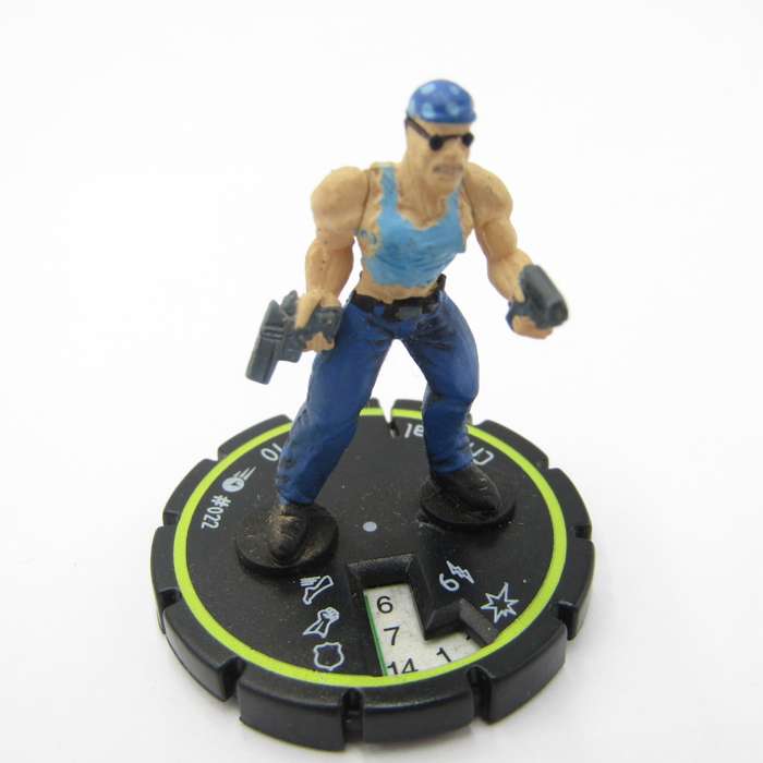 Lot of 7 DC Heroclix mini figurines