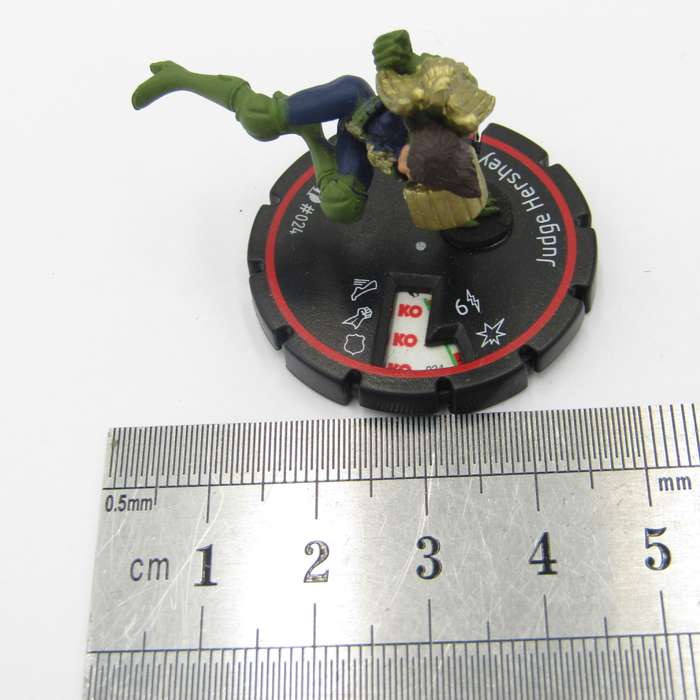 Lot of 7 DC Heroclix mini figurines