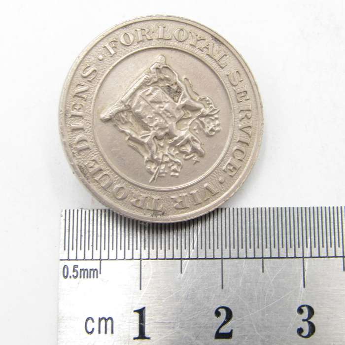 WW2 South Africa for Loyal Service button badge #41/294