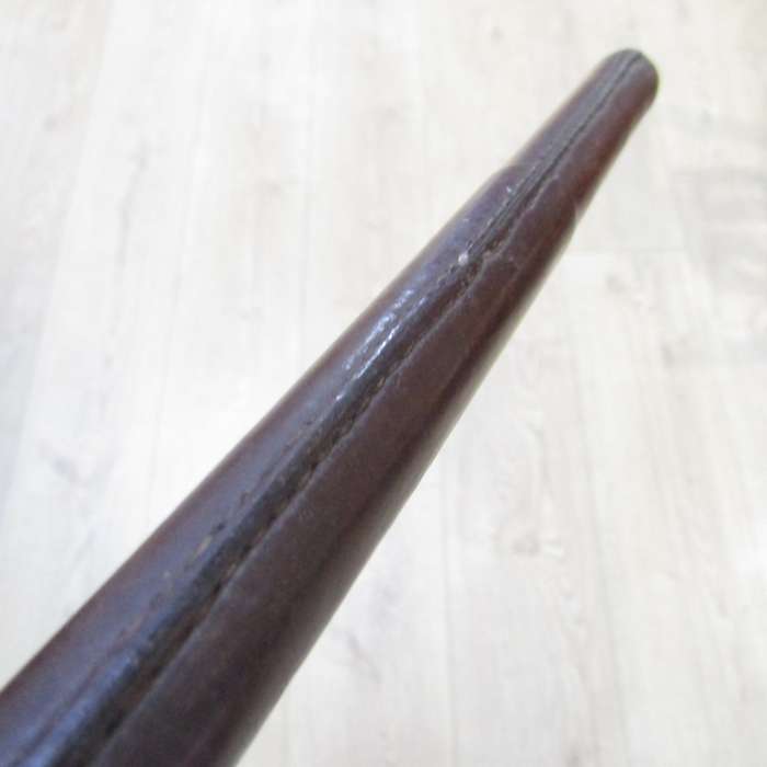 Vintage SADF Leather officer swagger stick