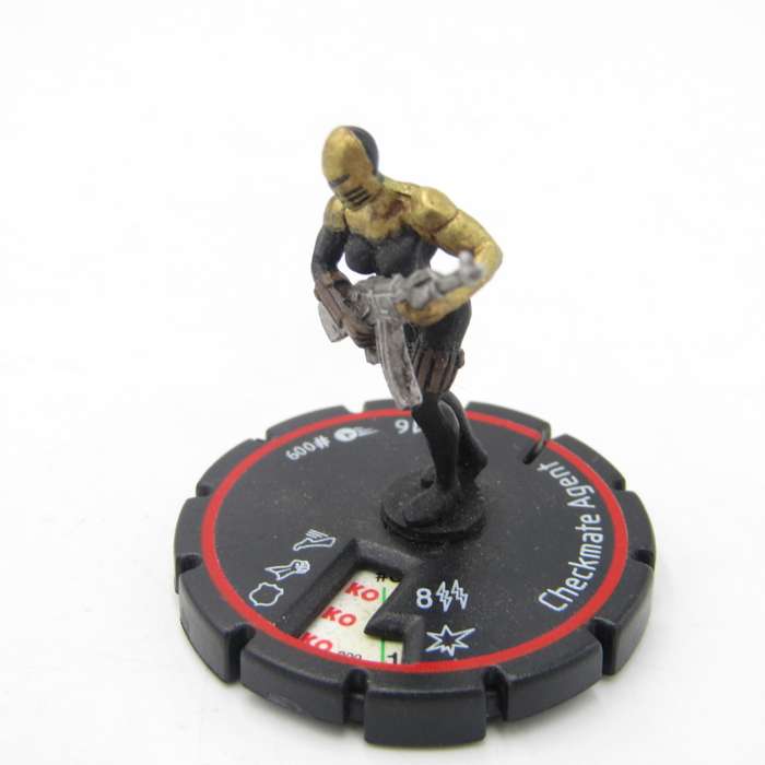 Lot of 8 DC Heroclix mini figurines