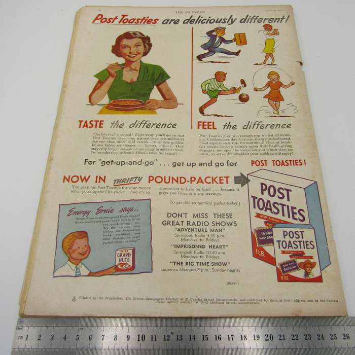 The Outspan magazine - 20 August 1954