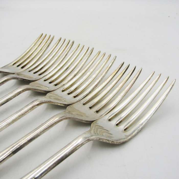 Set of 6 Duchess Plate EPNS Forks