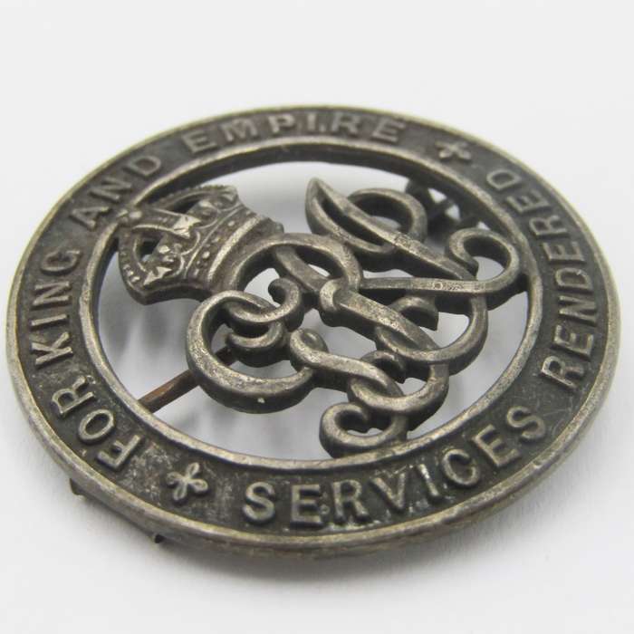 WW1 Service breast badge - For King & Empire - no 318559
