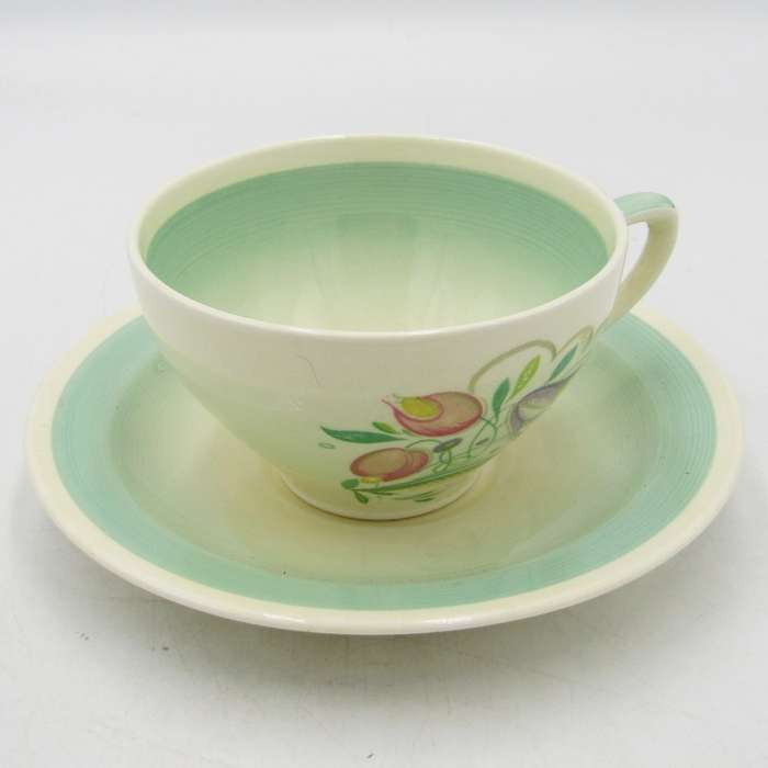 Susie Cooper porcelain tea duo