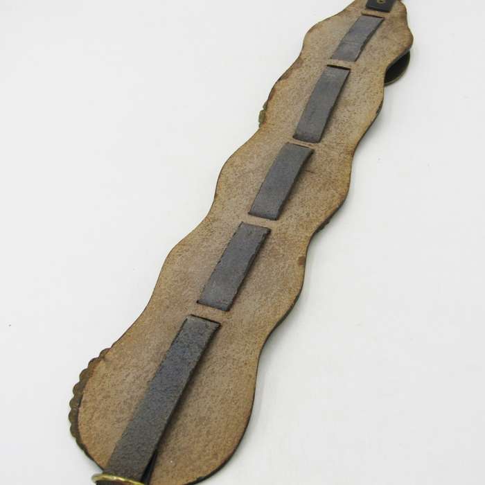 Lot of 5 Horse brasses on leather strap