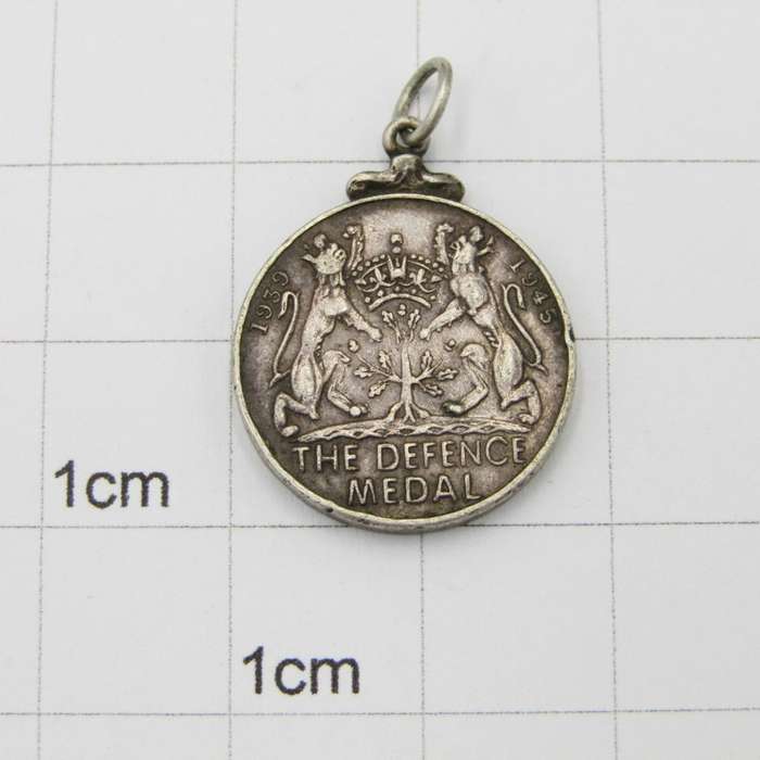 WW2 Miniature defence medal - suspender changed