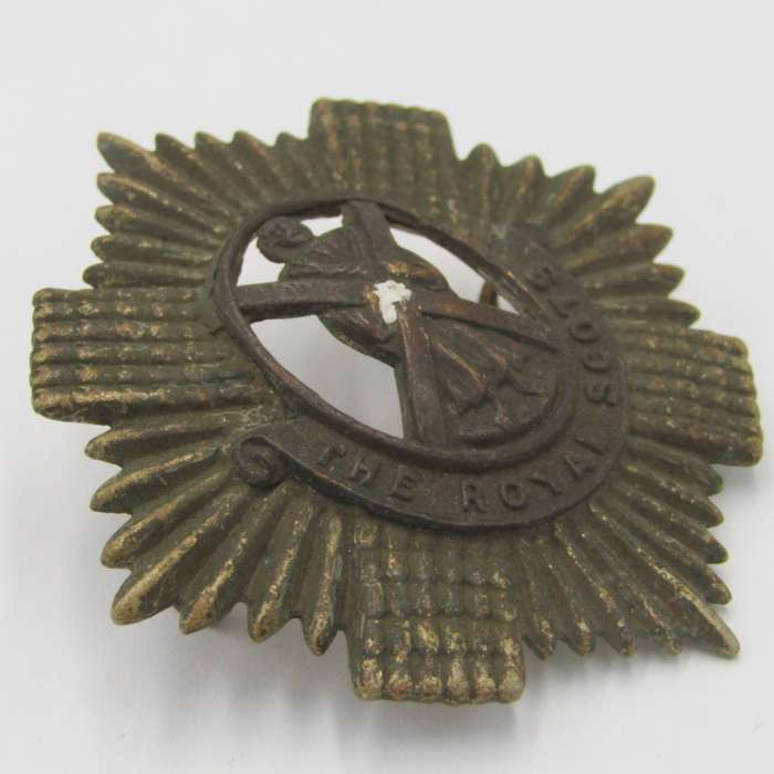 The Royal Scots cap badge