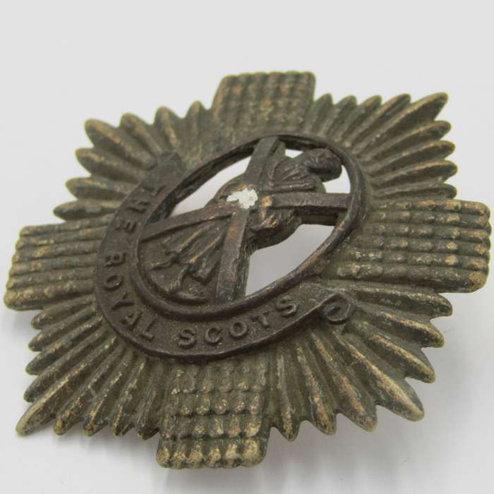 The Royal Scots cap badge