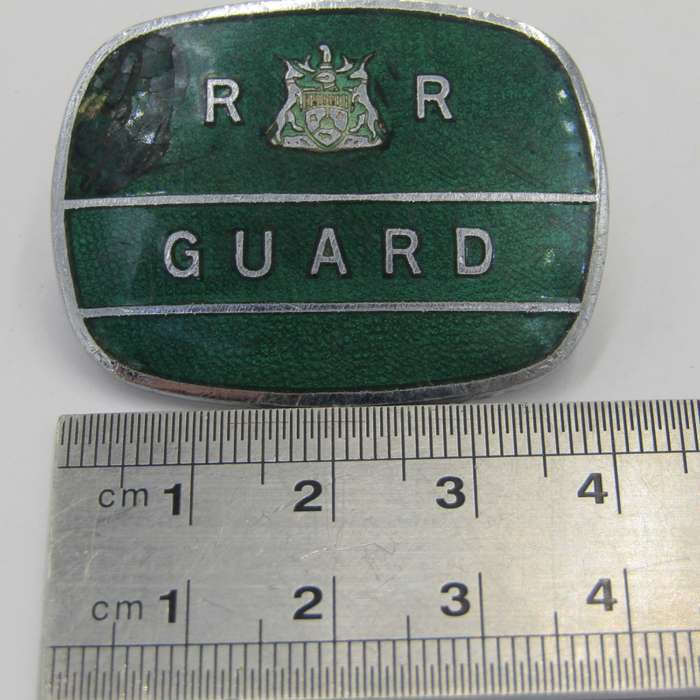 Rhodesia Railways Guard Breast badge