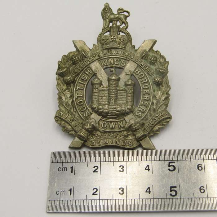 King`s Own Scottish Borderers cap badge