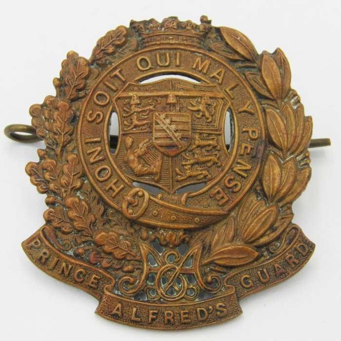 Prince Alfred`s Guard cap badge