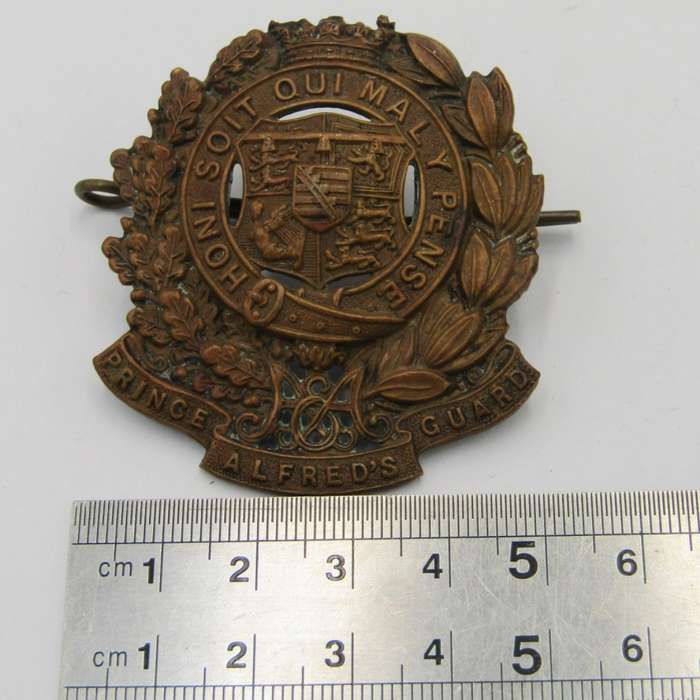 Prince Alfred`s Guard cap badge