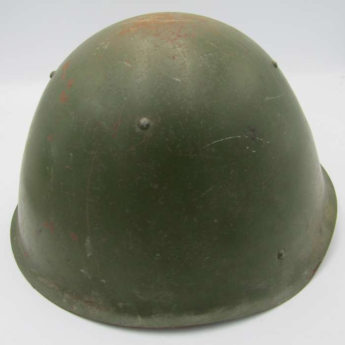 Russian Soviet SSh-68 steel combat helmet with inner