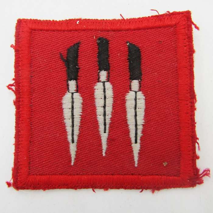 Rhodesia HQ central Africa command shoulder flash