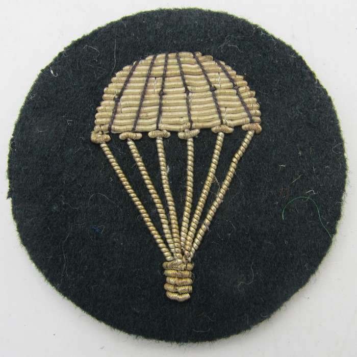 Light bulb parachute insignia - bullian wire