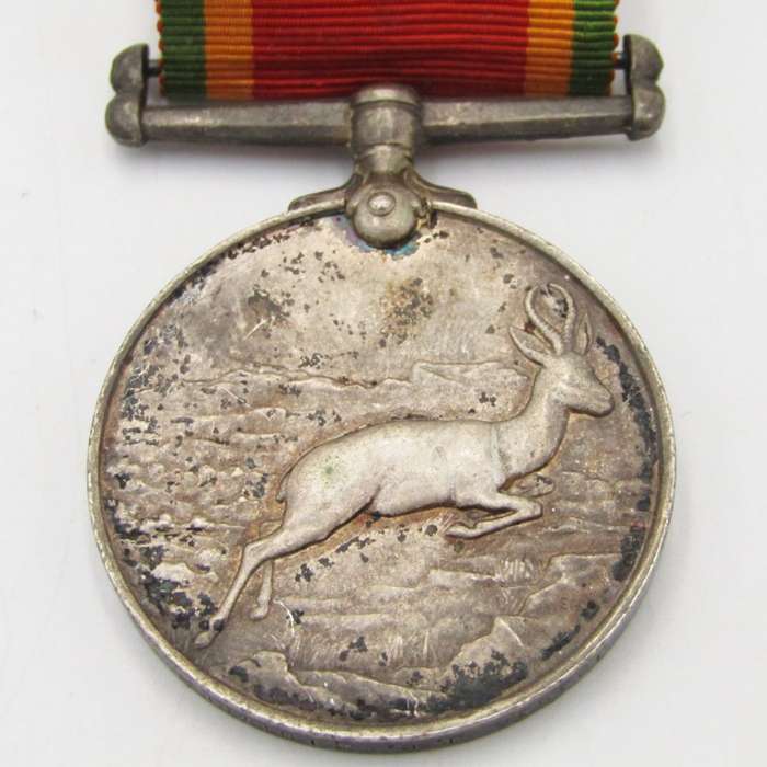WW2 Africa service medal and Italy star issued to 123638 J.C McIntyre