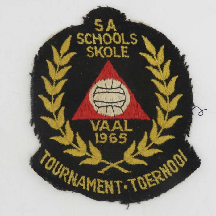 Lot of 6 Vintage 1960`s SA Schools soccer badges